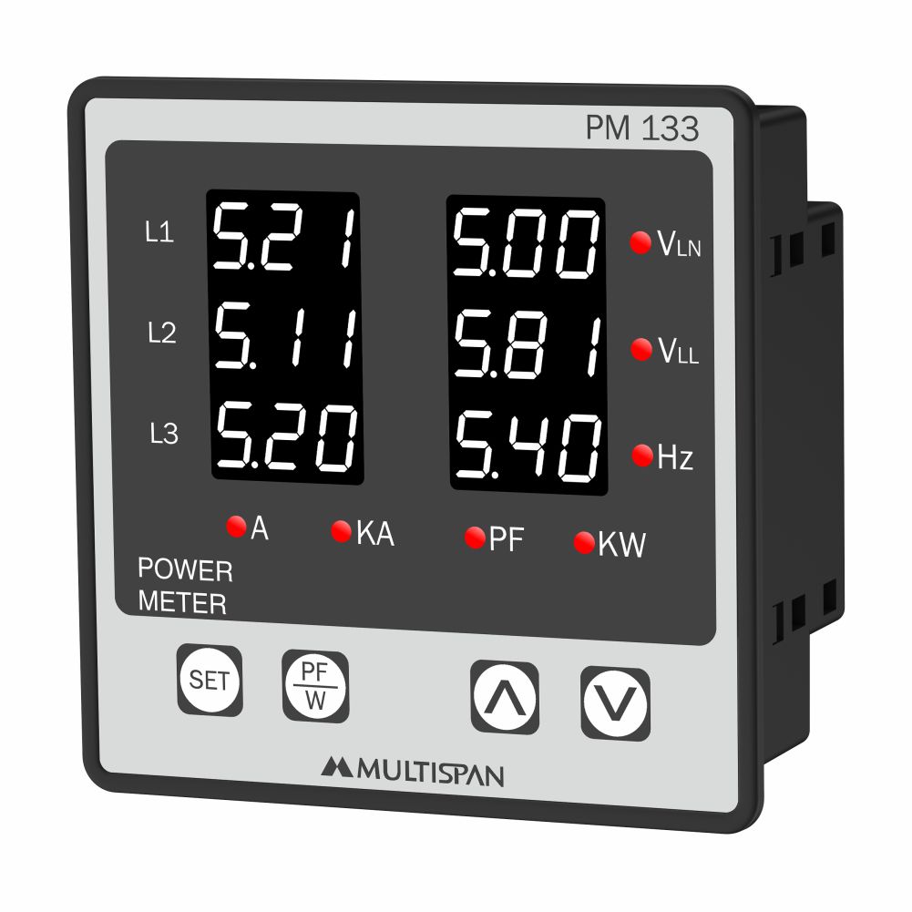 Digital AVF Meter Power and Energy Meter